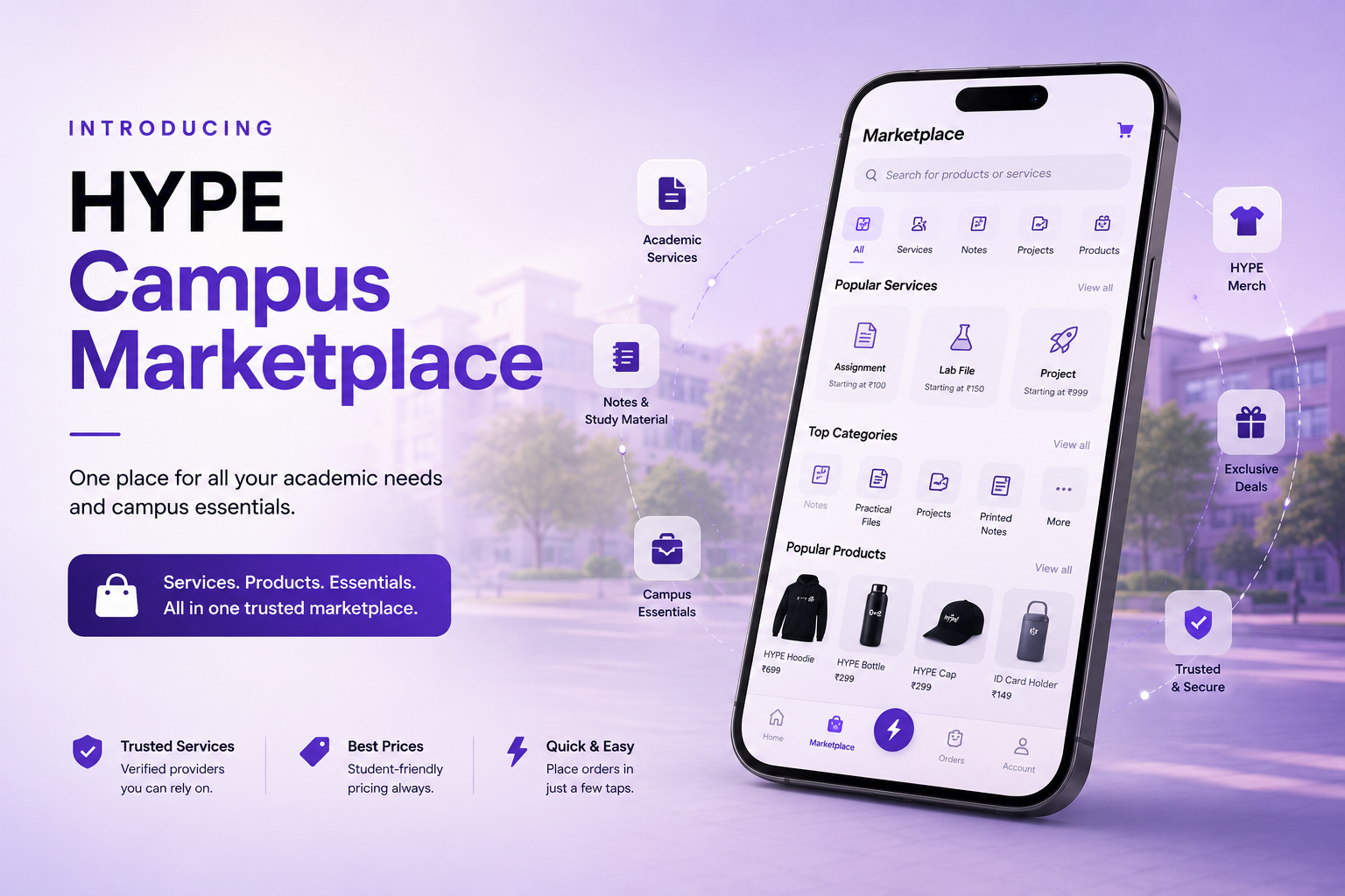 Introducing HYPE Campus Marketplace